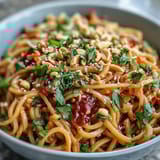 Asian Peanut Noodle Bowl