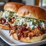 Pulled BBQ Chicken Sandwiches