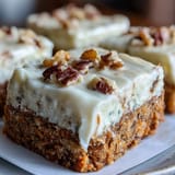Carrot Cake Cheesecake Bars