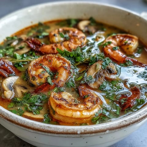 Vibrant Thai Tom Yum Soup