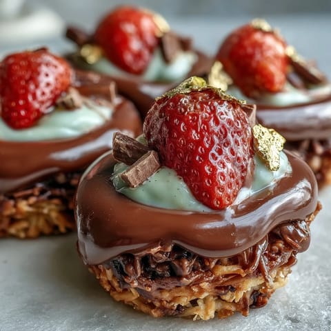 Dubai Chocolate Strawberry Cups