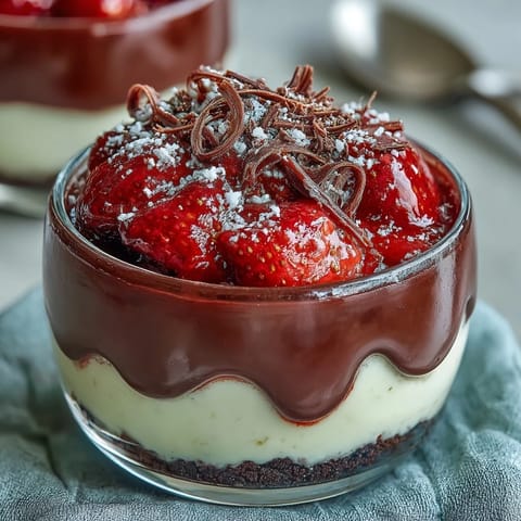 Dubai Chocolate Strawberry Cups