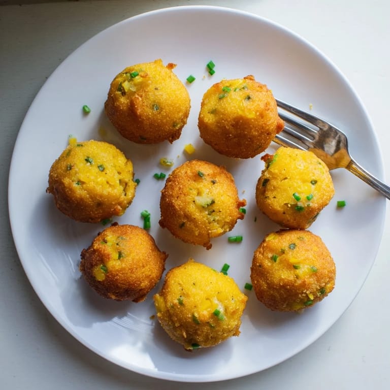 A bowl of Hushpuppies served warm alongside tartar sauce and fried catfish for a Southern meal.