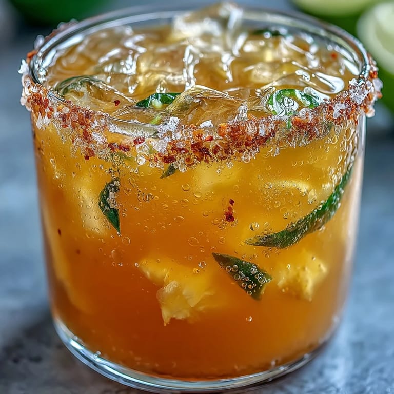Enjoy this naturally sweet Pineapple Jalapeño Agua Fresca, perfect for summer sipping.