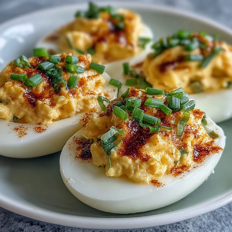 Creamy sweet pickle relish deviled eggs, a colorful appetizer ready for any gathering, garnished with paprika.